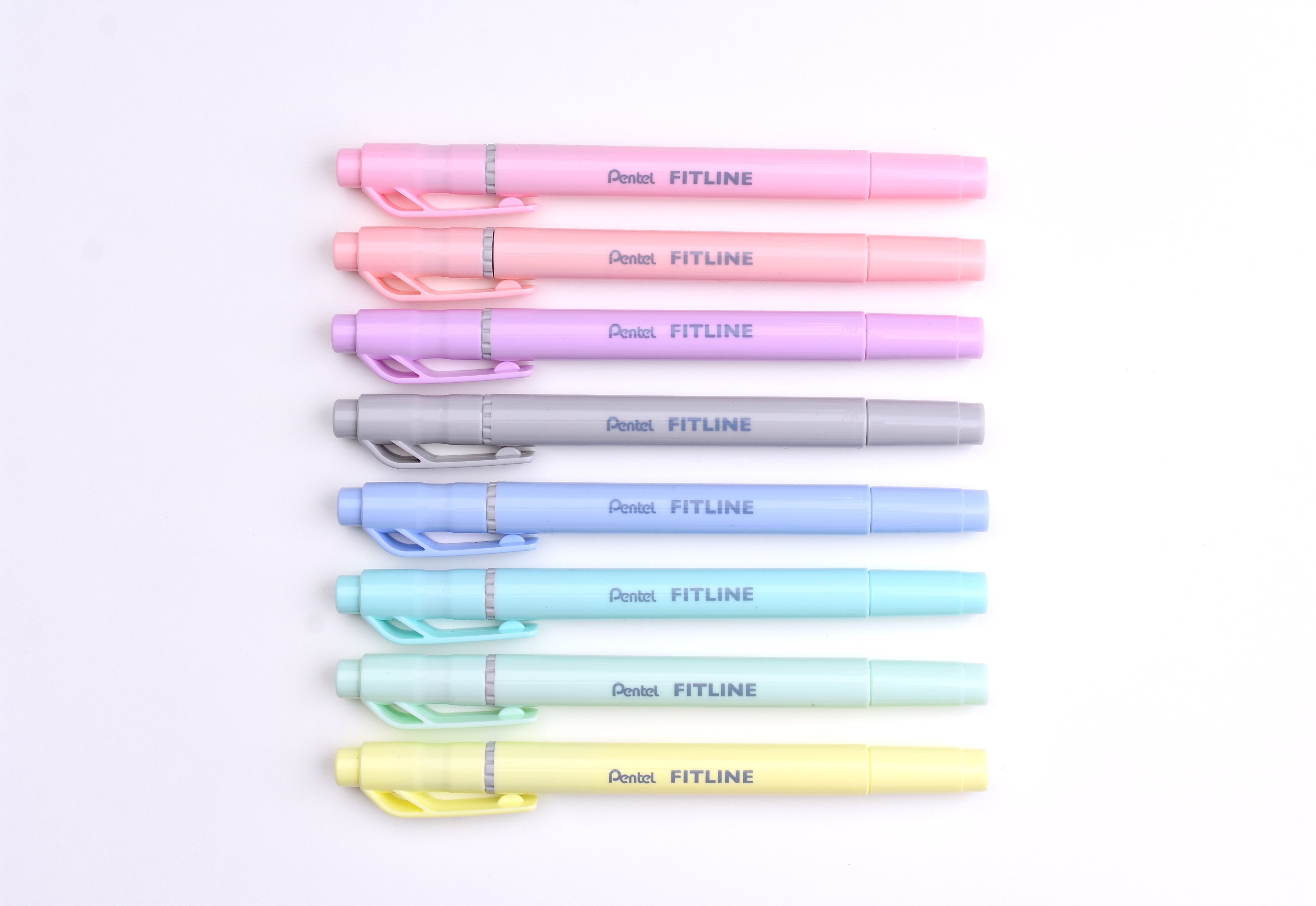 Pentel Fitline Double-Sided Highlighter - Pastels