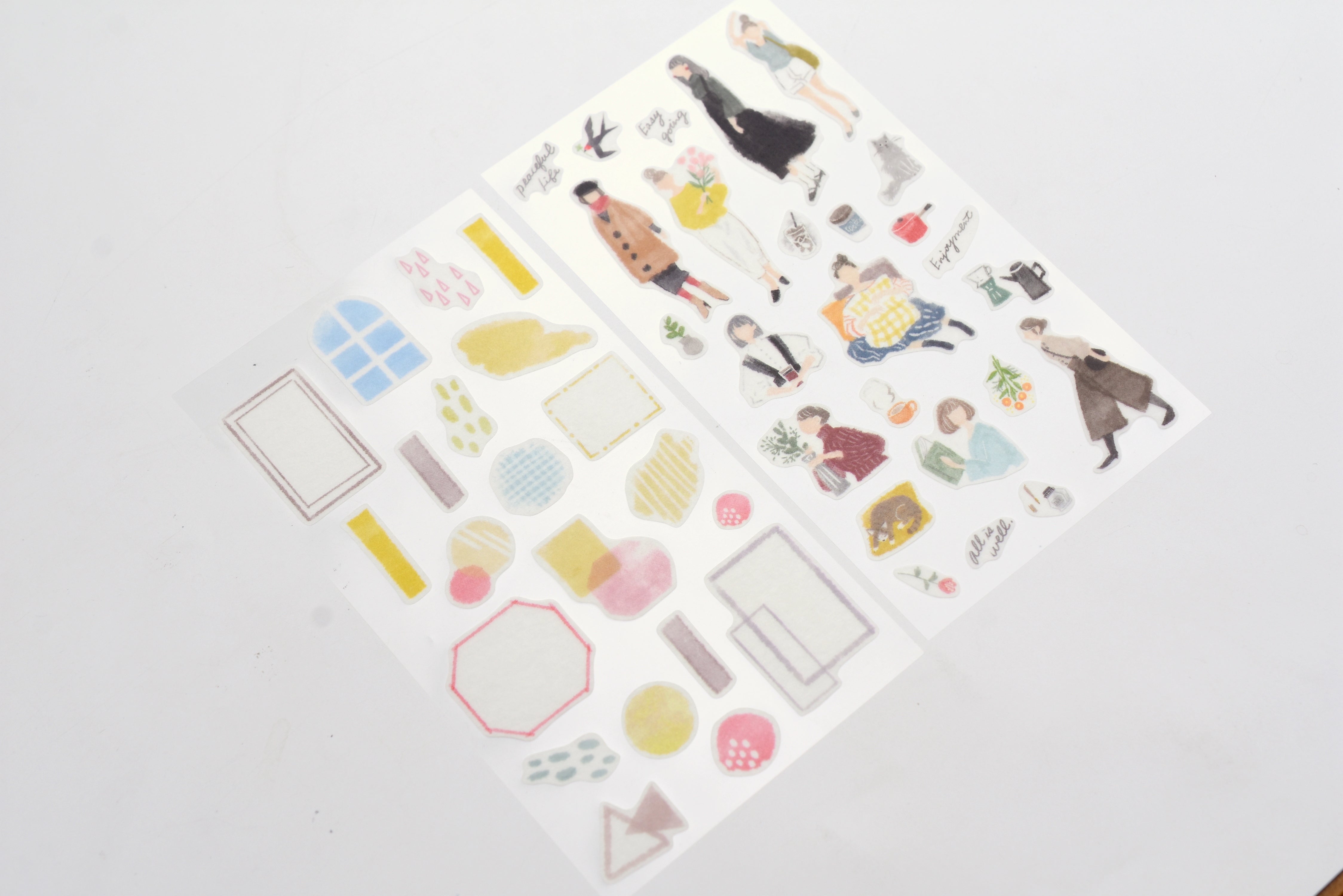 Midori 2 Sheets Planner Sticker - Fashion