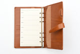 Raymay Davinci Olive Leather Organizer - Bible Size - 15mm