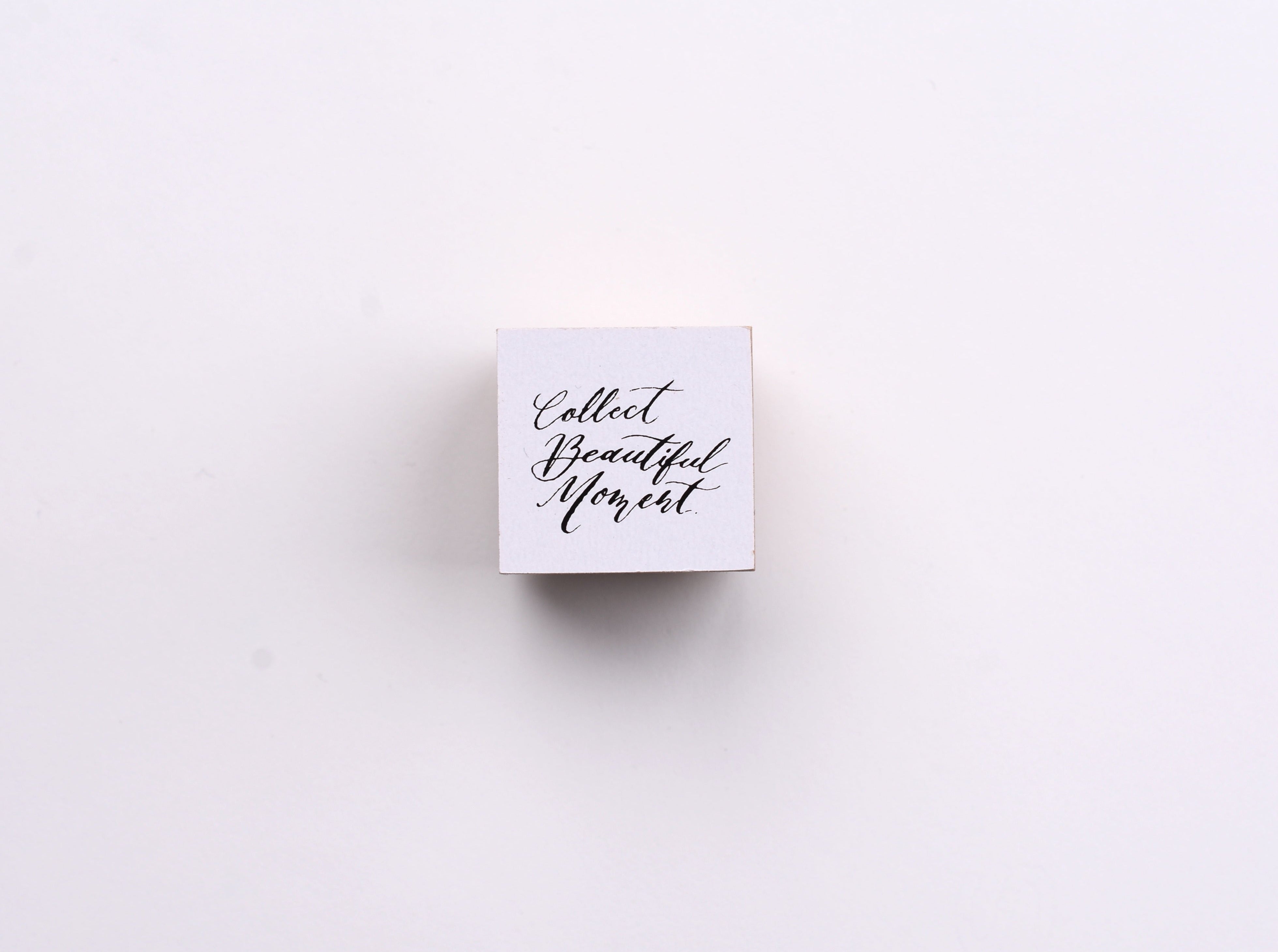 La Dolce Vita Rubber Stamp - Collect Beautiful Moment