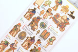 Kamio Illustrated Picture Book Stickers - Ancient Egypt