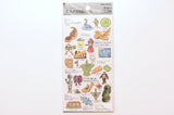 Kamio Illustrated Picture Book Stickers - Wonders