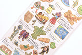 Kamio Illustrated Picture Book Stickers - Wonders