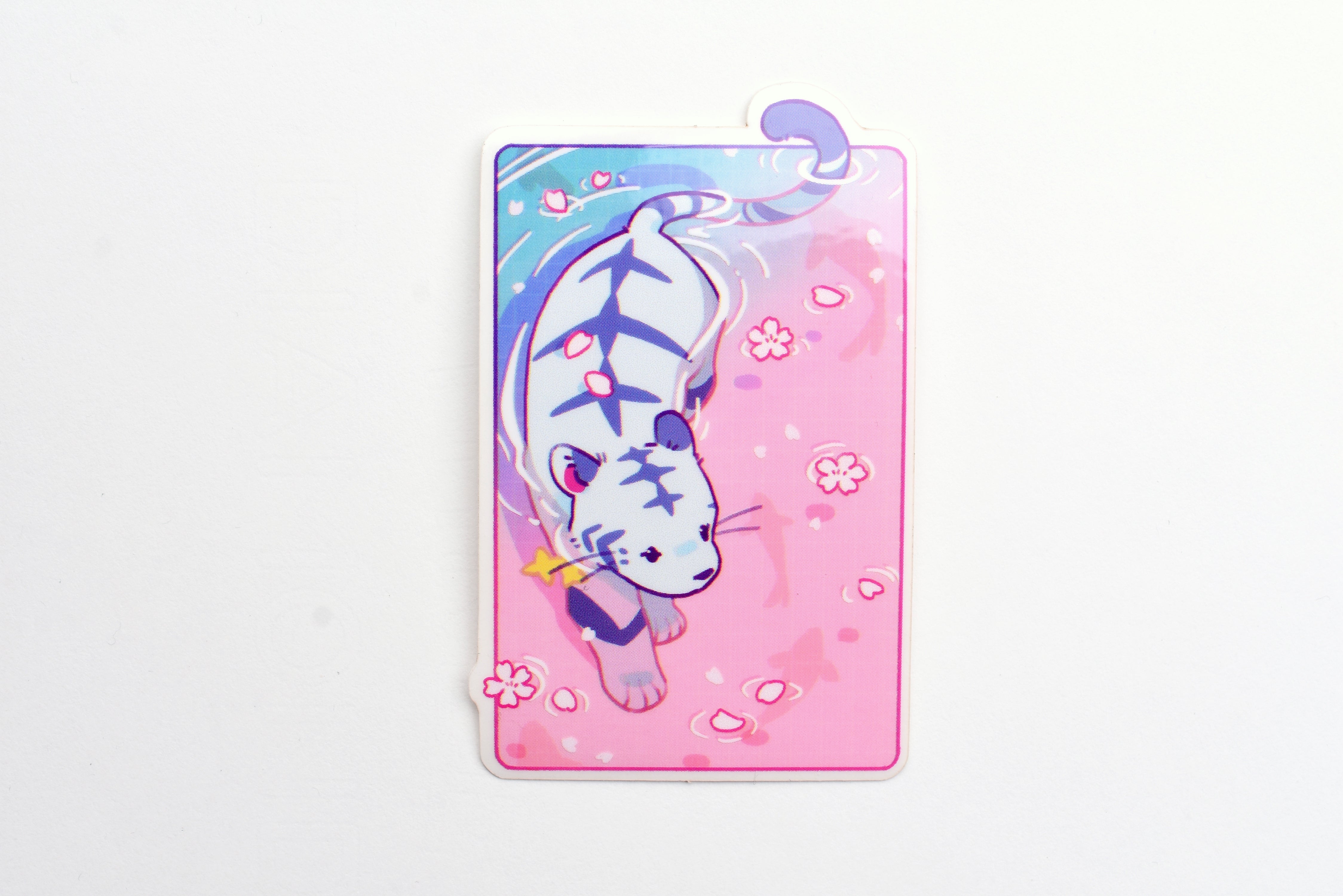 Ameruu Sticker - Water Tiger in Sakura