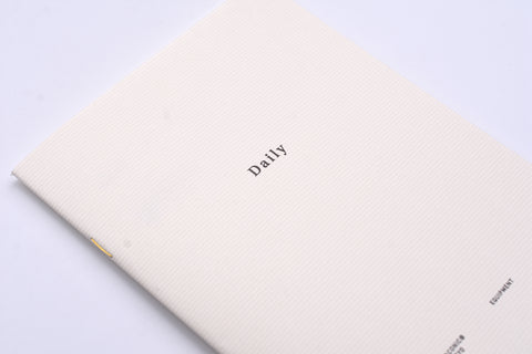 Laconic Style Notebook - Daily - A5