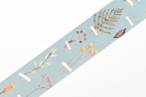 ROUNDTOP x Insomnia Design - Botanical Specimen Room Washi Tape