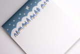 Furukawa Paper Memo Pad - Sparkle and Bird