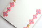 Furukawa Paper Memo Pad - Flower and Rabbit