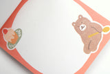 Furukawa Paper Memo Pad - Cup and Bear