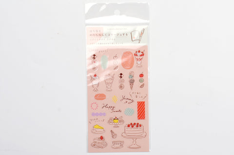 Furukawa Planner Collage Sticker - Sweets