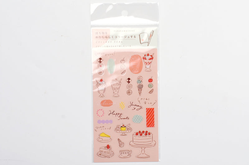 Furukawa Planner Collage Sticker - Sweets