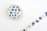 ameruu x Yoseka Stationery - Washi Tape - Kitty Confetti