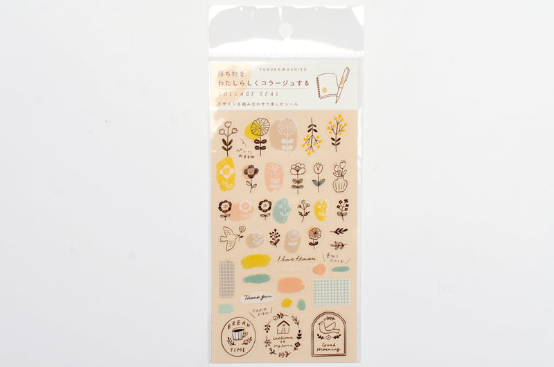 Furukawa Planner Collage Sticker - Scandinavian