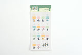 ameruu x Yoseka Stationery - Sticker Sheet - Cat Tabs