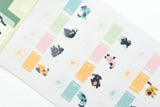 ameruu x Yoseka Stationery - Sticker Sheet - Cat Tabs