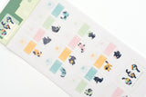 ameruu x Yoseka Stationery - Sticker Sheet - Cat Tabs