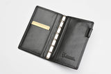 Raymay Davinci Olive Leather Slim Organizer - Pocket Size - 8mm