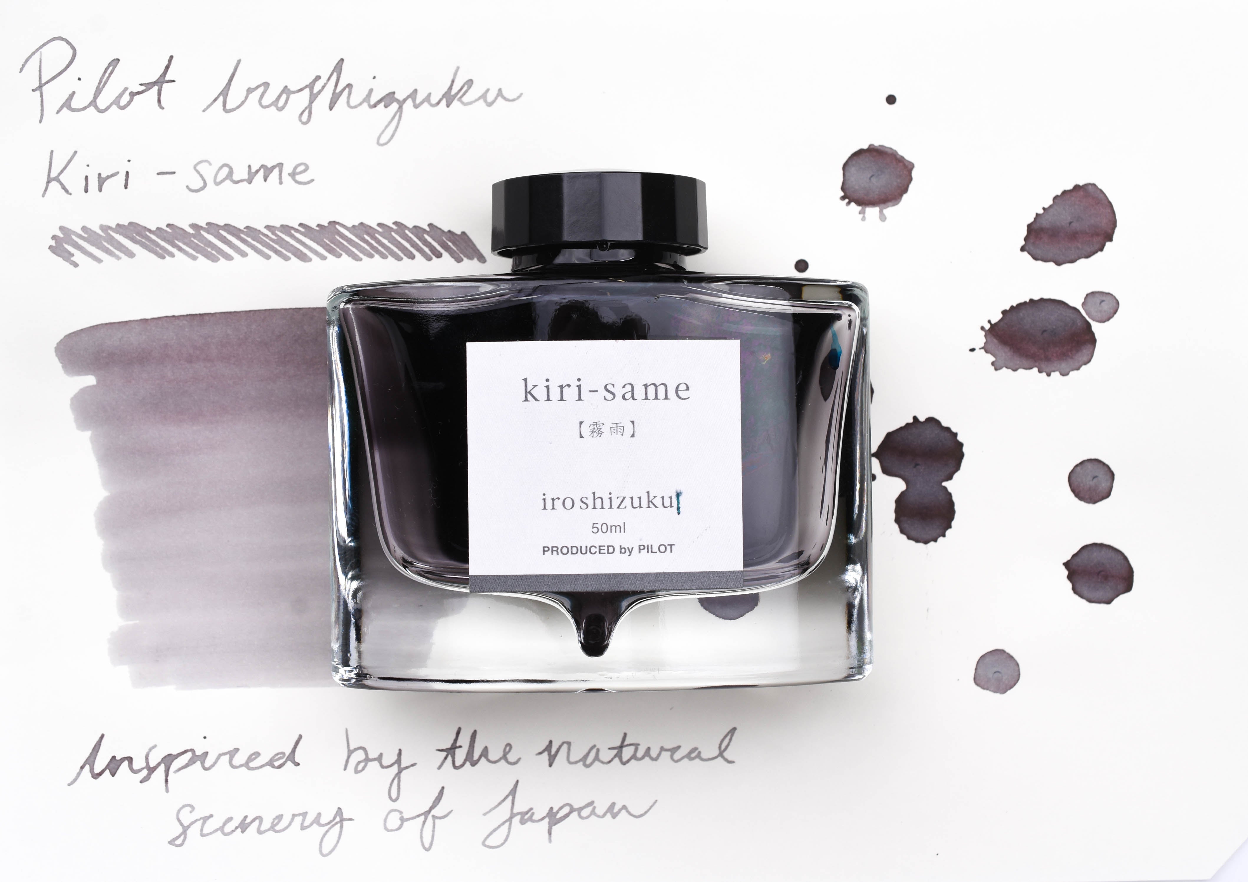 Pilot Iroshizuku Ink - Kiri-same - 50 mL Bottle Ink