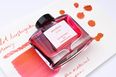 Pilot Iroshizuku Ink - Momiji - 50 mL Bottle Ink