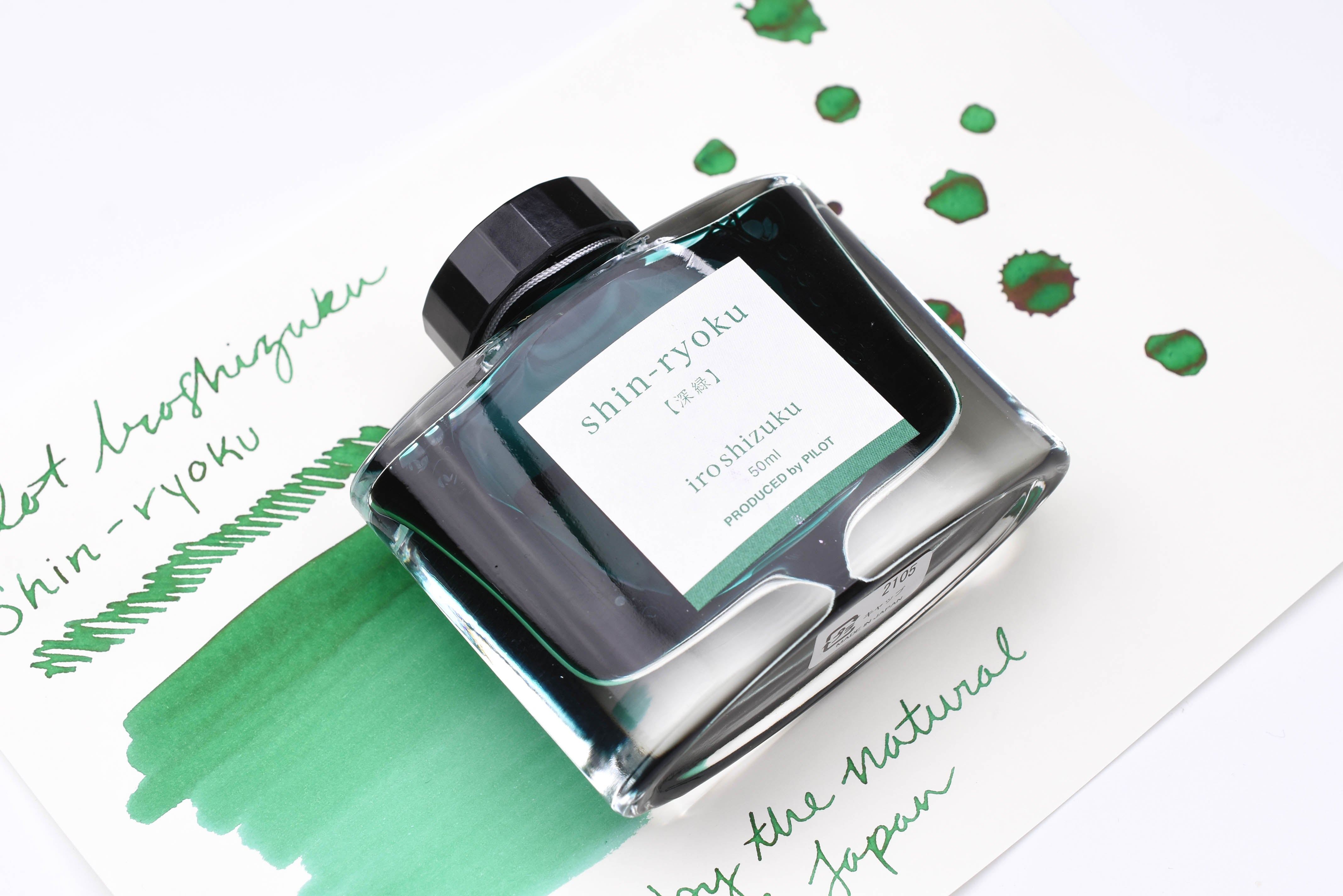 Pilot Iroshizuku Ink - Shin-ryoku - 50 mL Bottle Ink