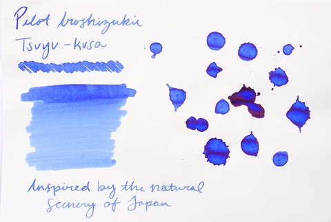 Pilot Iroshizuku Ink - Tsuyu-kusa - 50 mL Bottle Ink