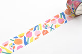 SODA Transparent Masking Tape - Glitter - 20mm - Tulip