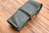 The Superior Labor Leather Roll Pen Case - Yoseka Green