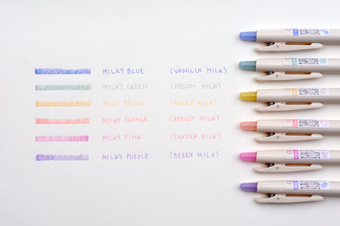 Pilot Juice Gel Pen - Milky Color - 0.5mm - Limited Edition