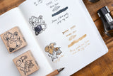 Stationery Zoo - Sphinx of Black Quartz Ink Stamp