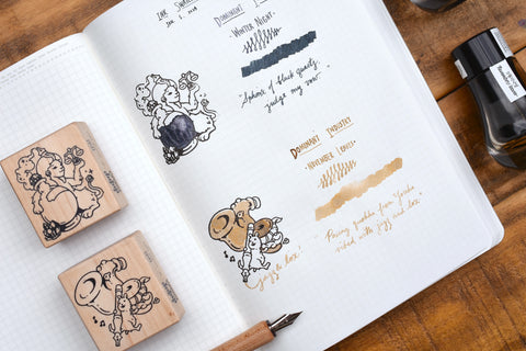 Stationery Zoo - Sphinx of Black Quartz Ink Stamp