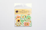 Furukawa Paper Deco Flake Sticker - Sunflower