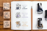 Stationery Zoo - Sphinx of Black Quartz Ink Stamp