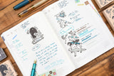 Stationery Zoo - Nocturnal Journaler Frame Stamp