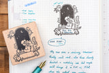 Stationery Zoo - Nocturnal Journaler Frame Stamp