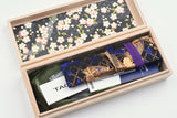 Taccia Miyabi Bon-Bori Fountain Pen - Blue Daisies - Limited Edition