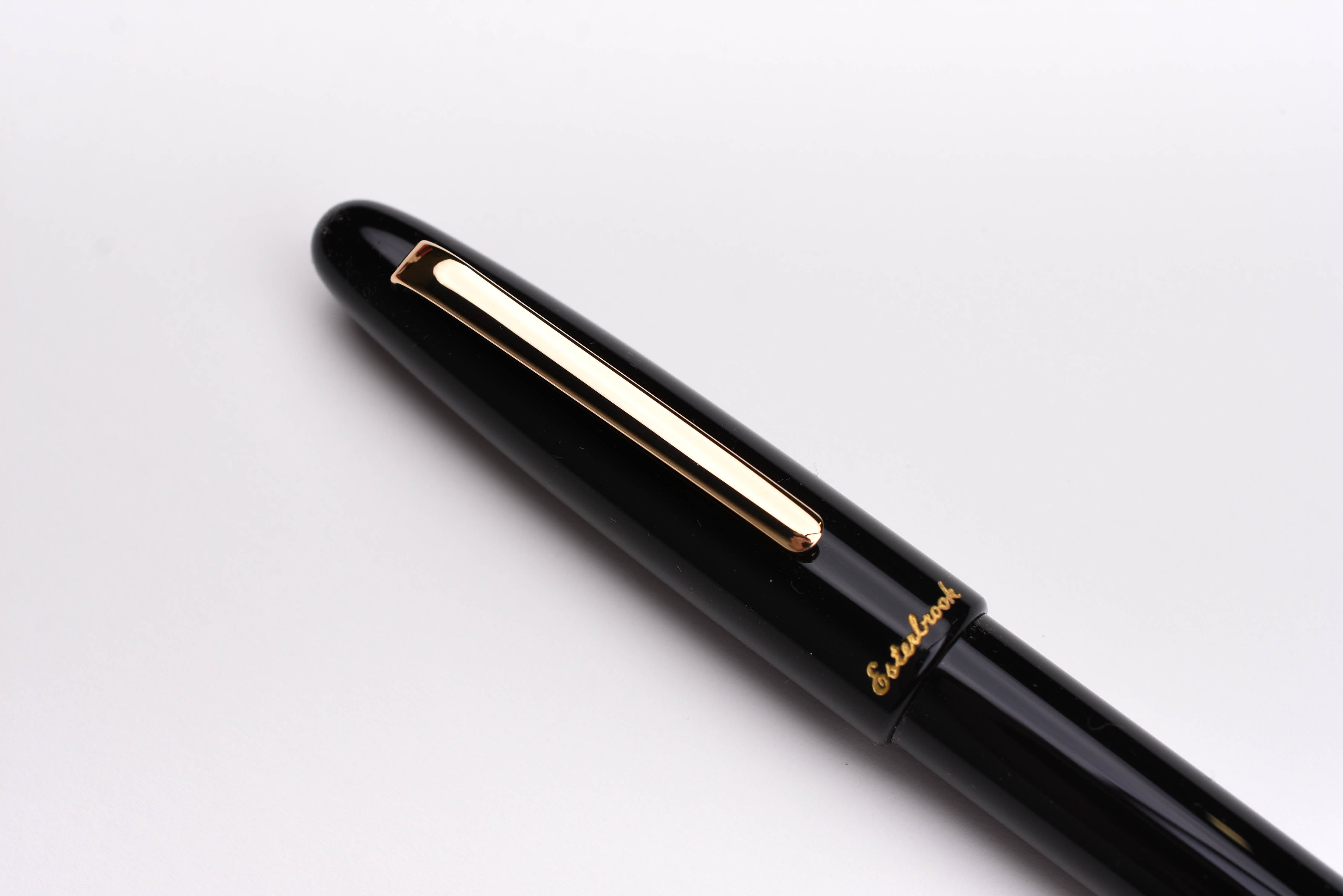 Esterbrook Estie Fountain Pen - Ebony - Gold Trim