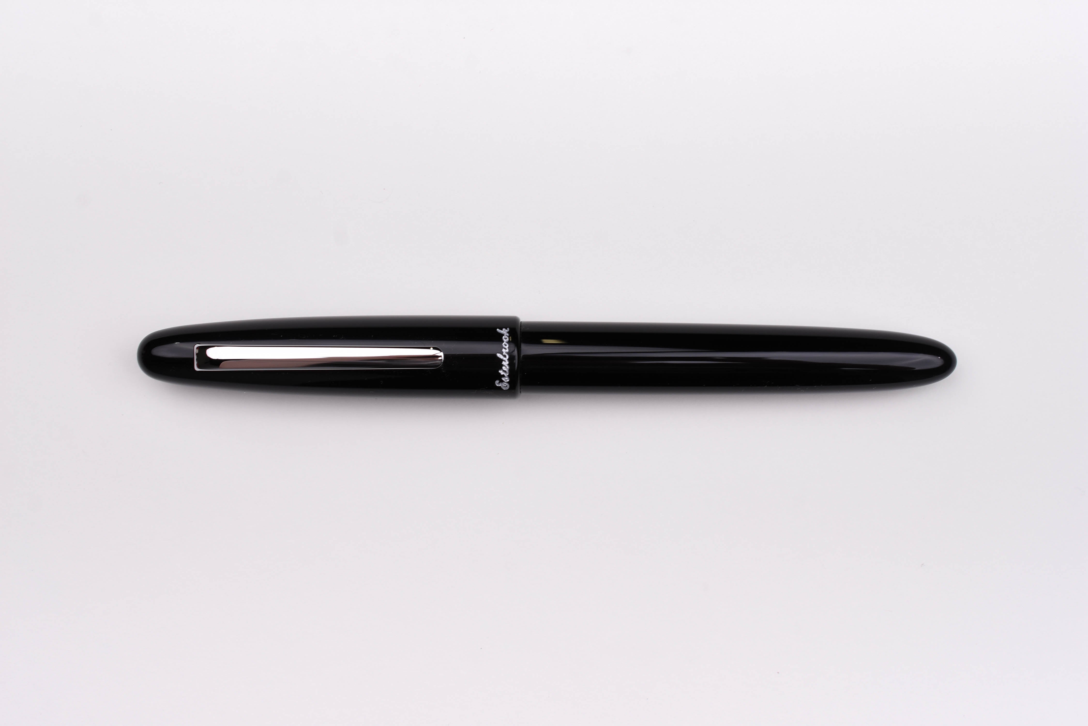 Esterbrook Estie Fountain Pen - Ebony - Palladium Trim