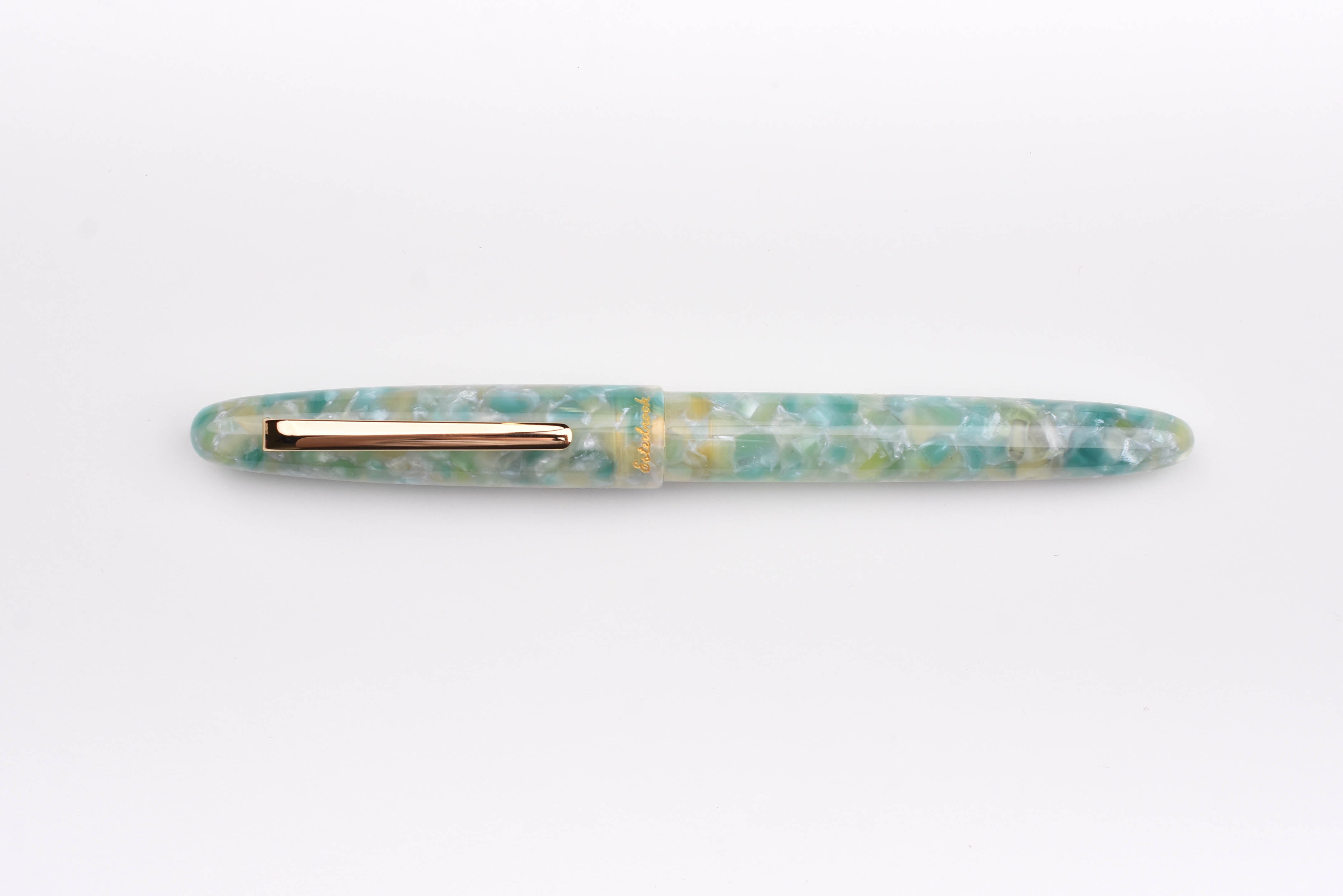 Esterbrook Estie Fountain Pen - Sea Glass - Gold Trim