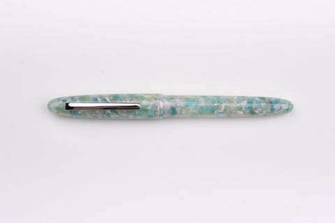 Esterbrook Estie Fountain Pen - Sea Glass - Silver Trim