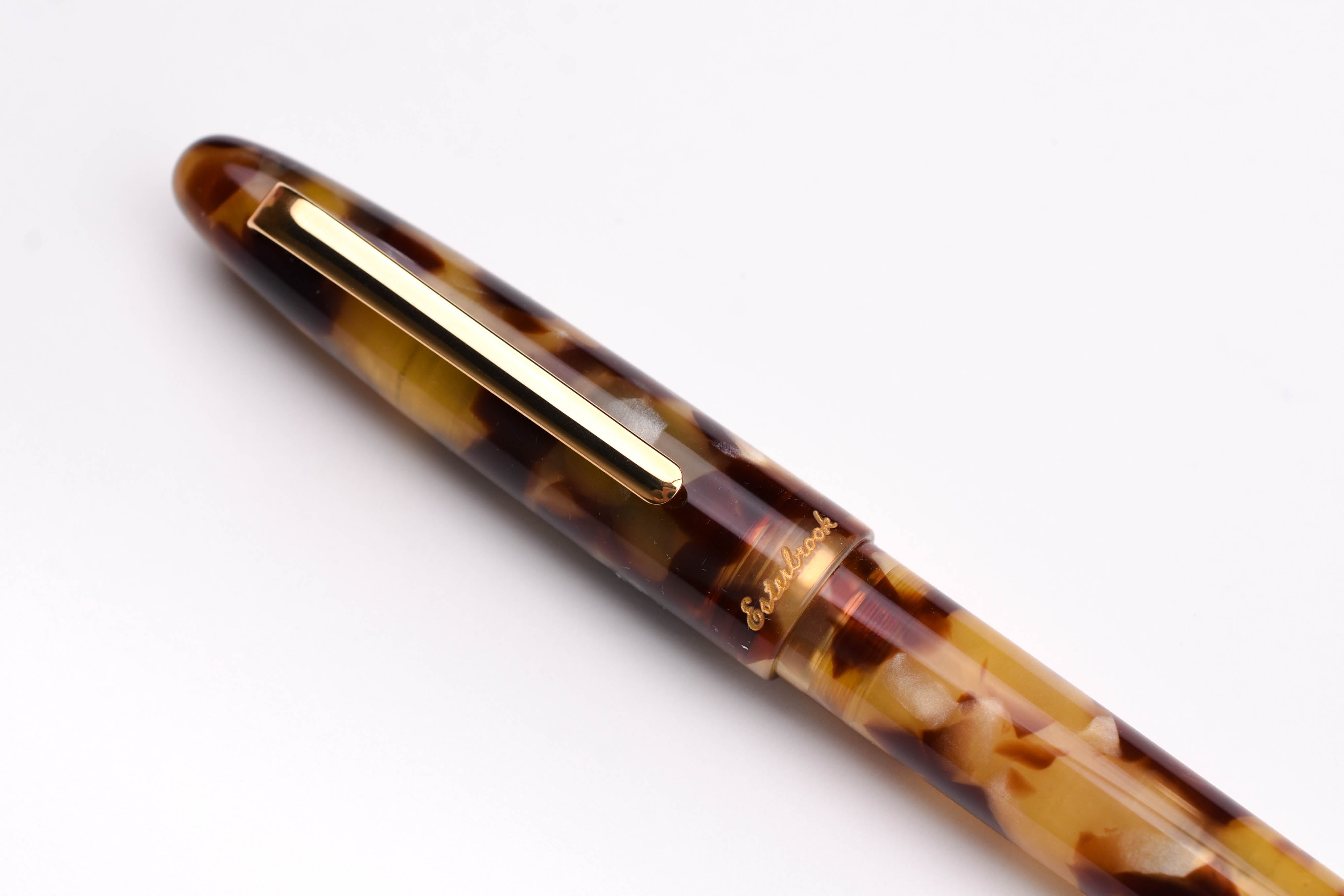 Esterbrook Estie Fountain Pen - Tortoise - Gold Trim