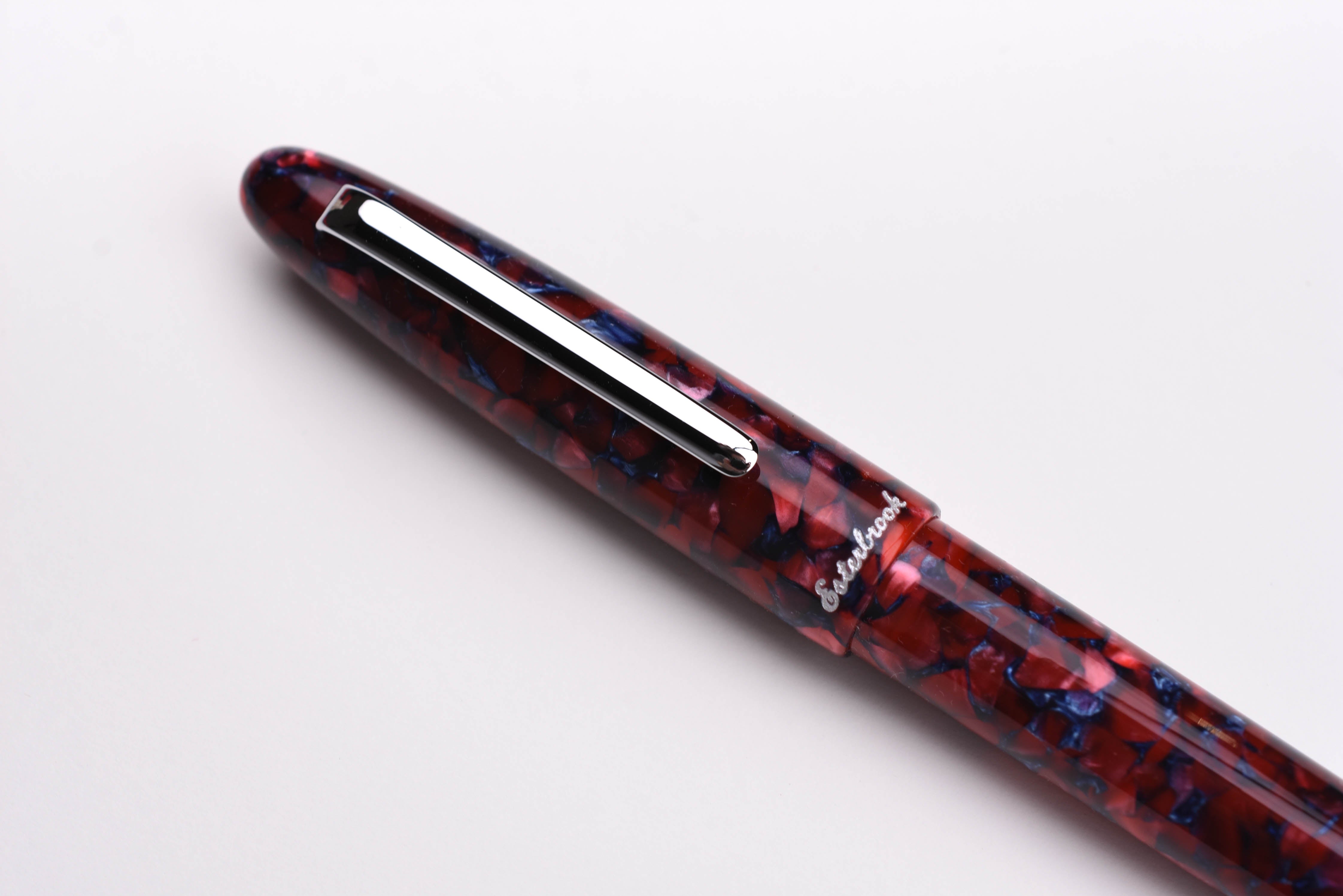 Esterbrook Estie Fountain Pen - Scarlet - Palladium Trim