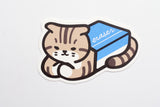 Plain Stationery Postcard - Stationery and Cat