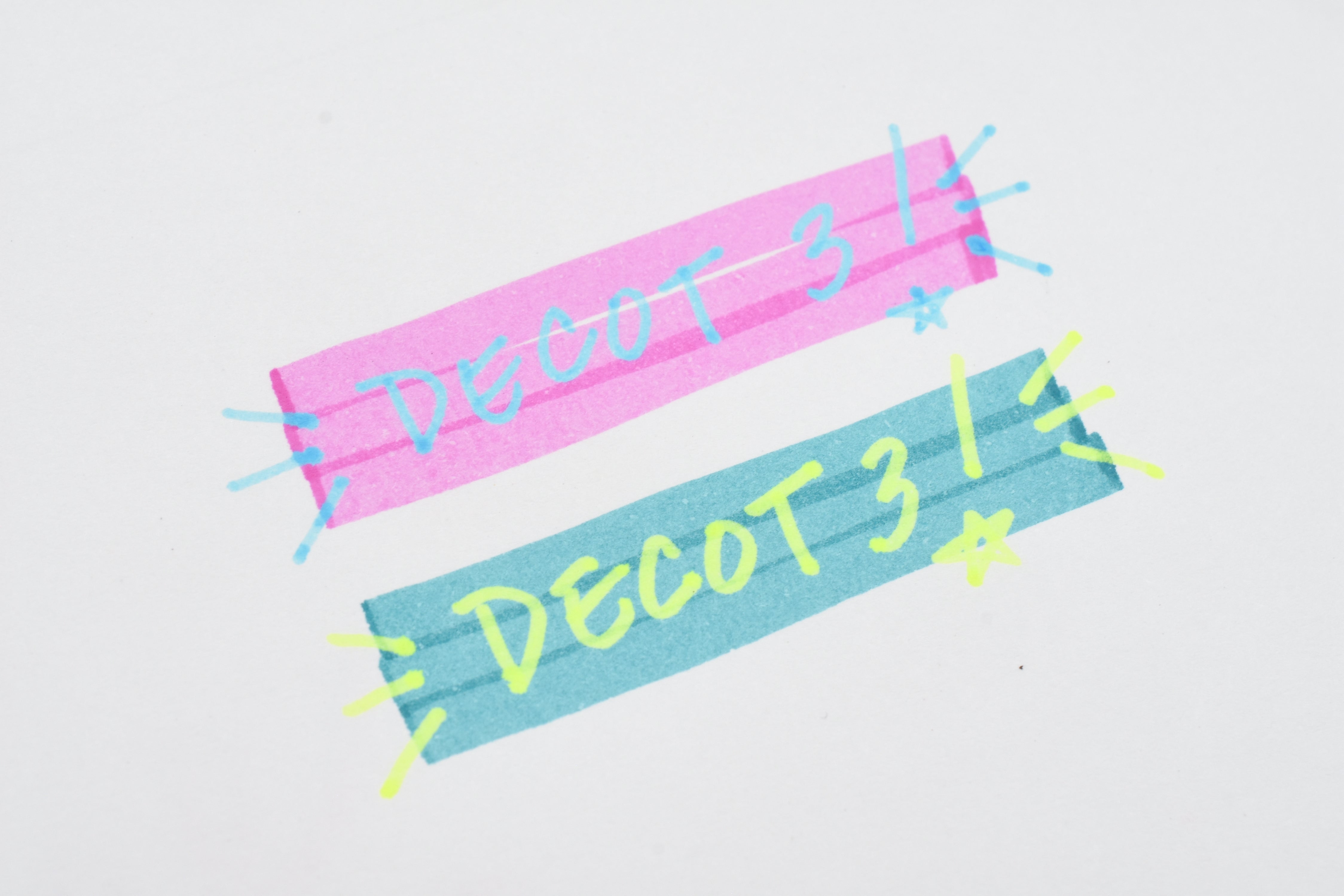 Sun-Star Overlay Marker - DECOT 3 - Set of 8