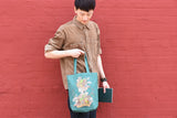 Yoseka Stationery Zoo Tote Bag