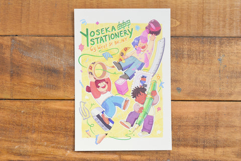 Yoseka Shop Postcard by Bonnie Wong