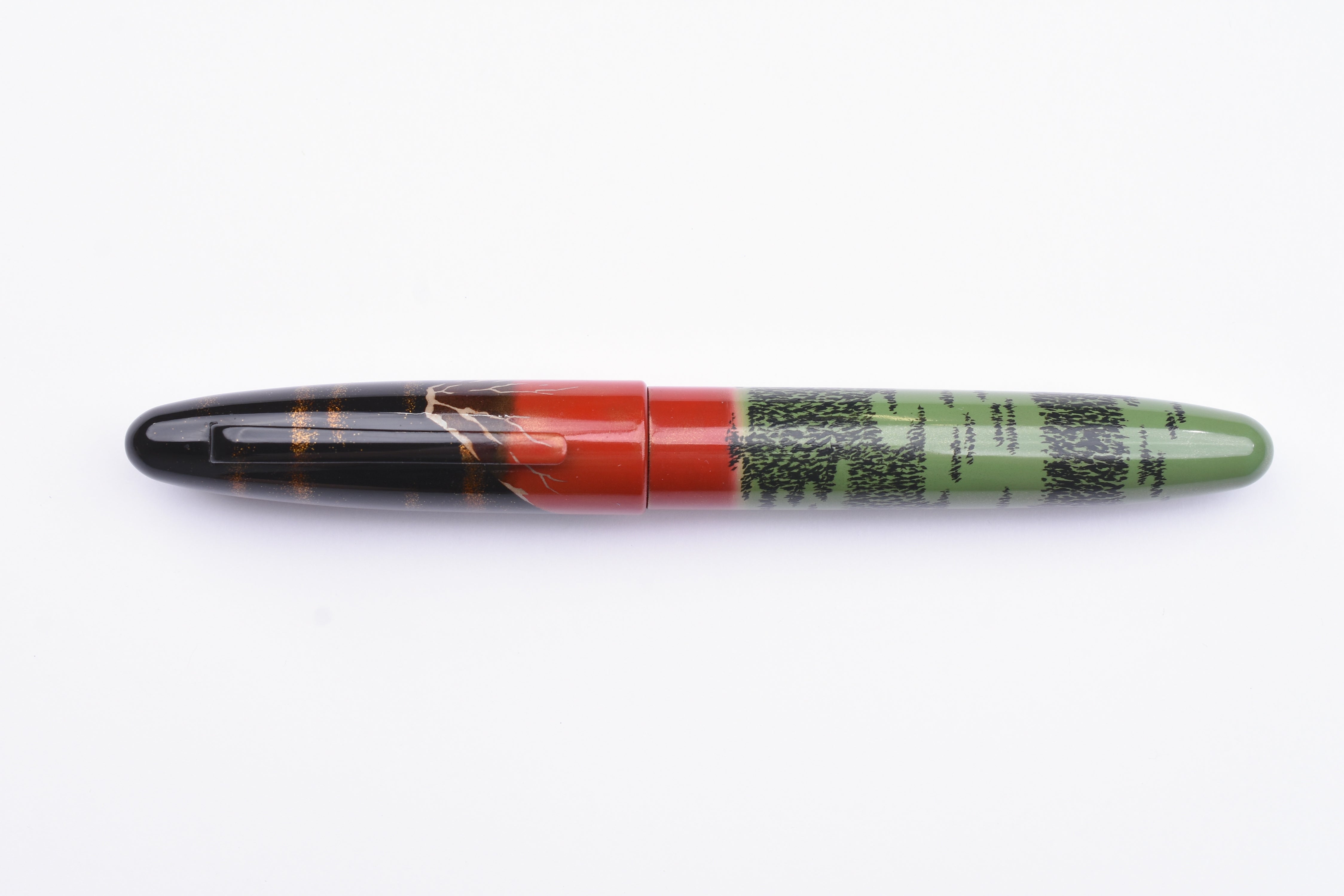 Taccia Miyabi Empress Fountain Pen - Red Fuji - Limited Edition