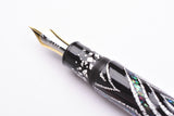 Taccia Miyabi Empress Fountain Pen - Fossils in the Sky - Raden Shadow (Limited Edition)