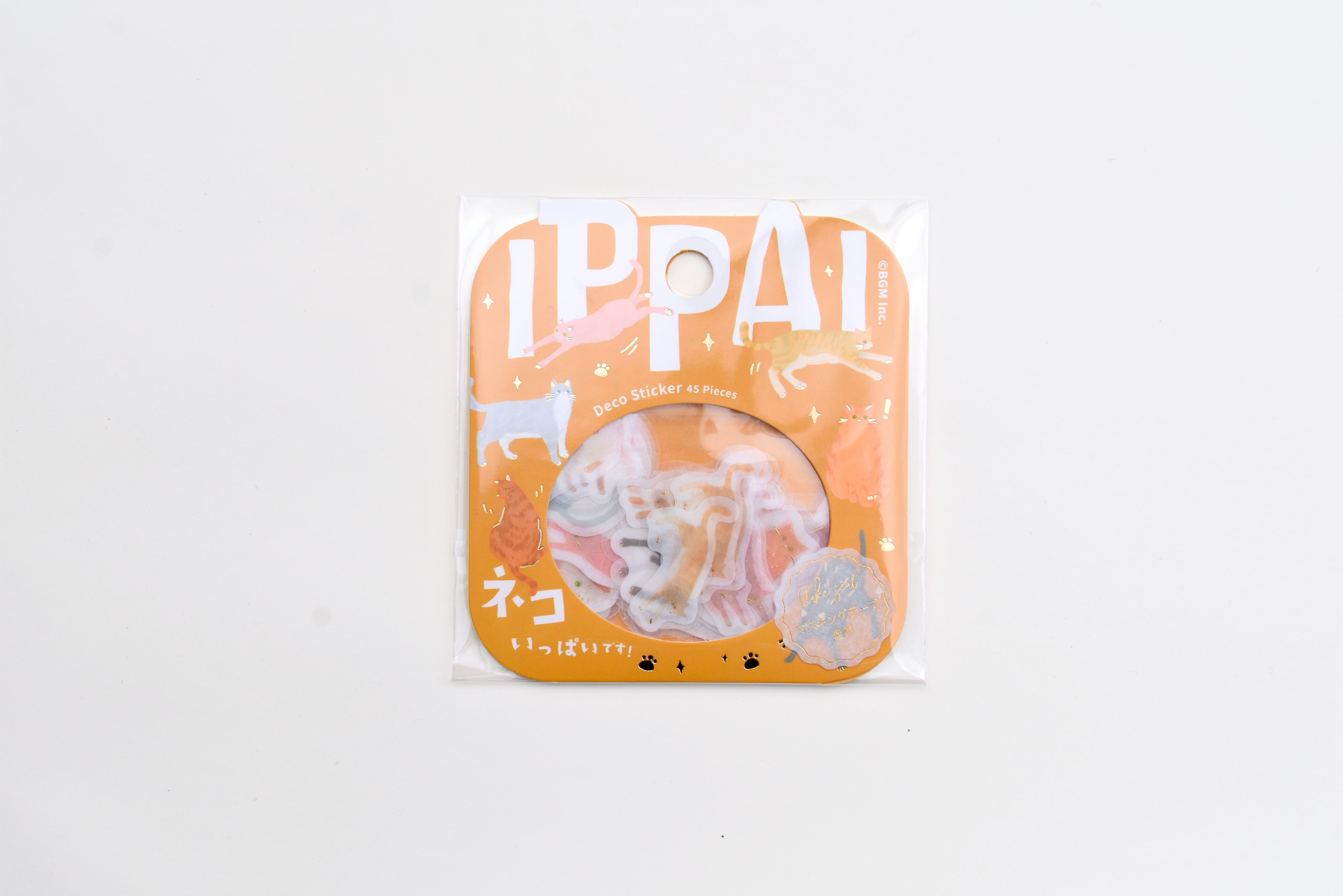 BGM Flake Sticker - IPPAI - Full of Cats