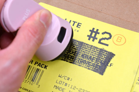 PLUS Roller Keshipon - Package Opener and Identity Protection Stamp