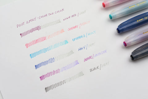 Pilot ILMILY Color Two Color Gel Pen - 0.4mm